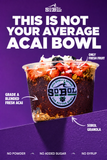 Not Your Average Acai Bowl Poster