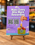 Rewards App Table Topper