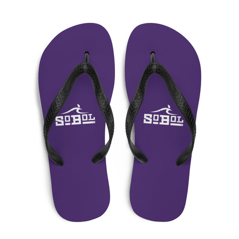 Purple SoBol Flip-Flops