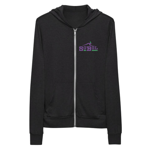 Light Weight Unisex zip hoodie